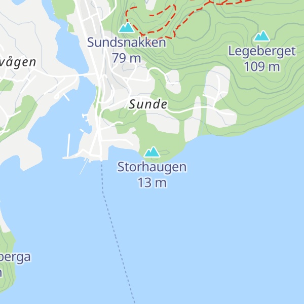 Map of Storhaugen
