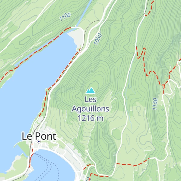 Map of Les Agouillons