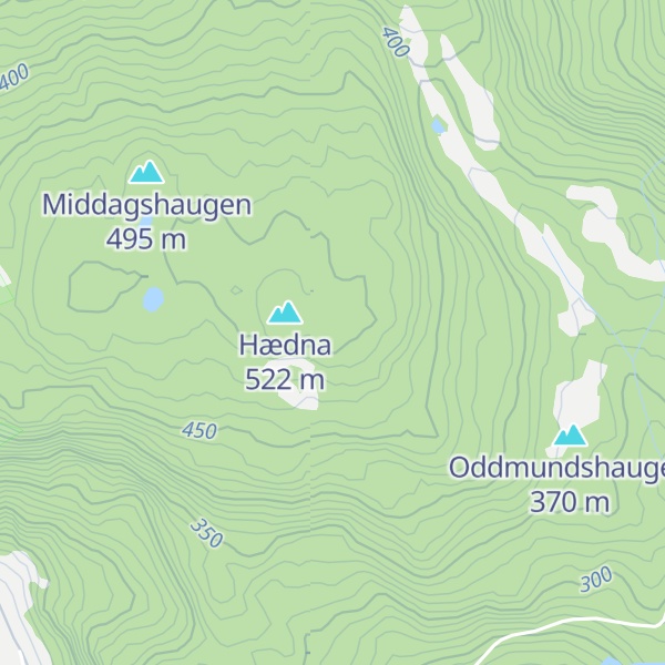 Map of Brannhaugen