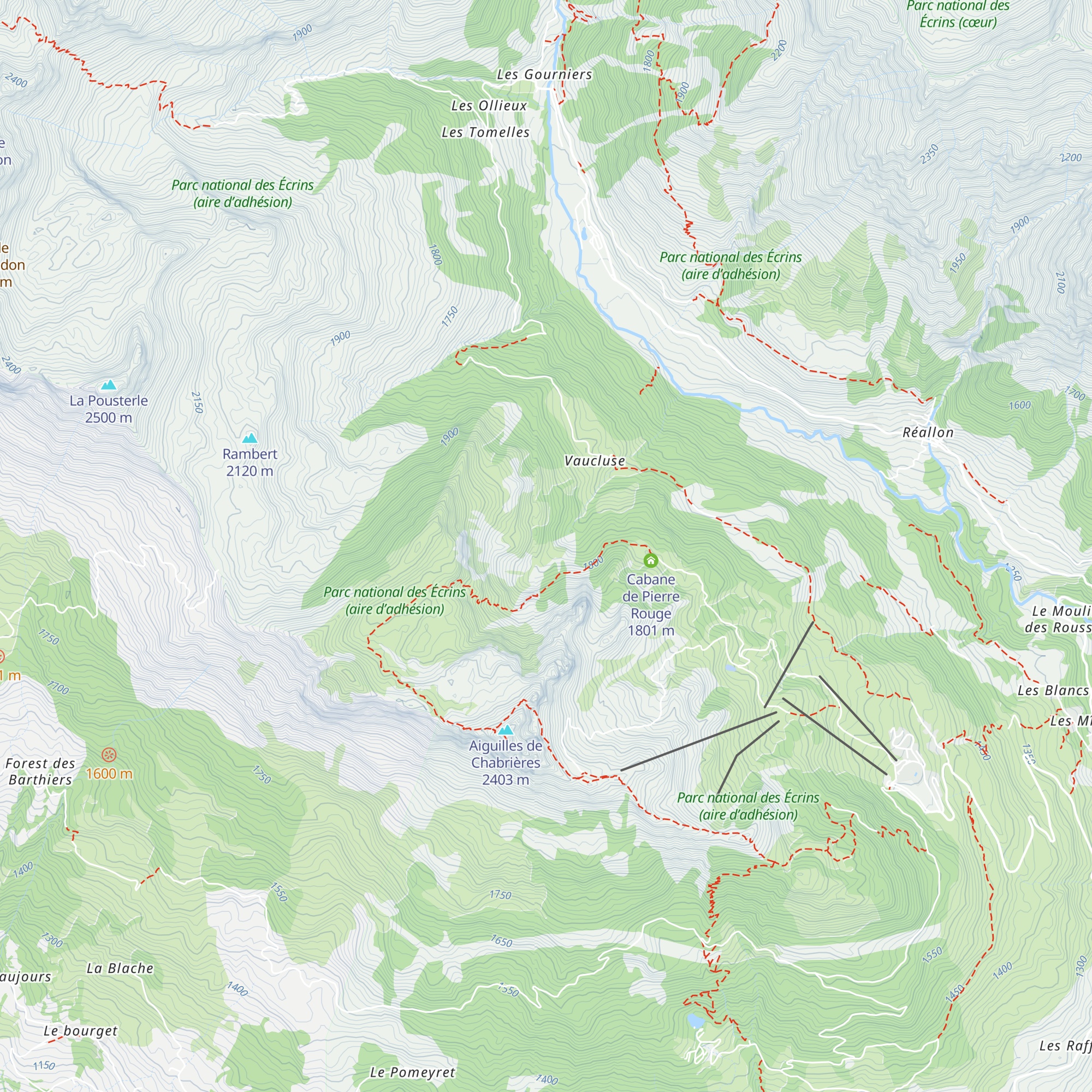 Cabane de Font Renarde map