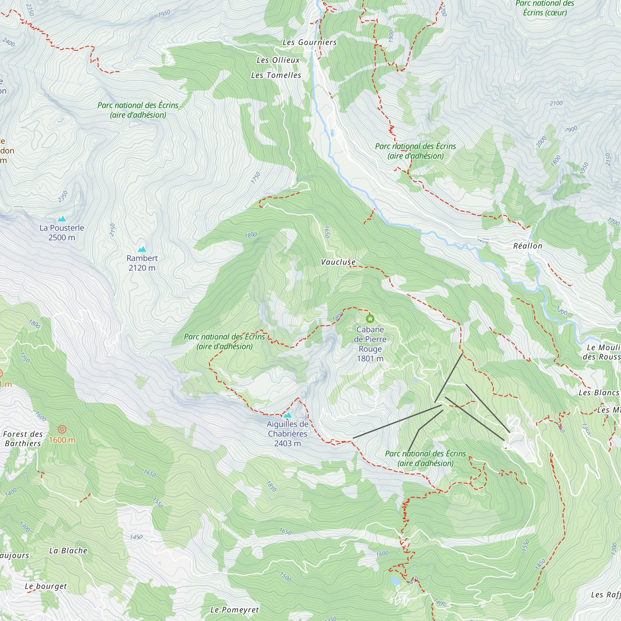 Cabane de Font Renarde map