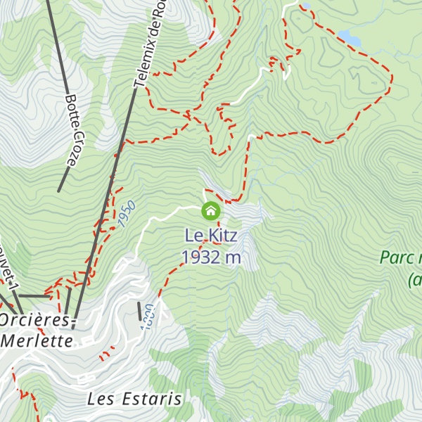 Map of Le Kitz