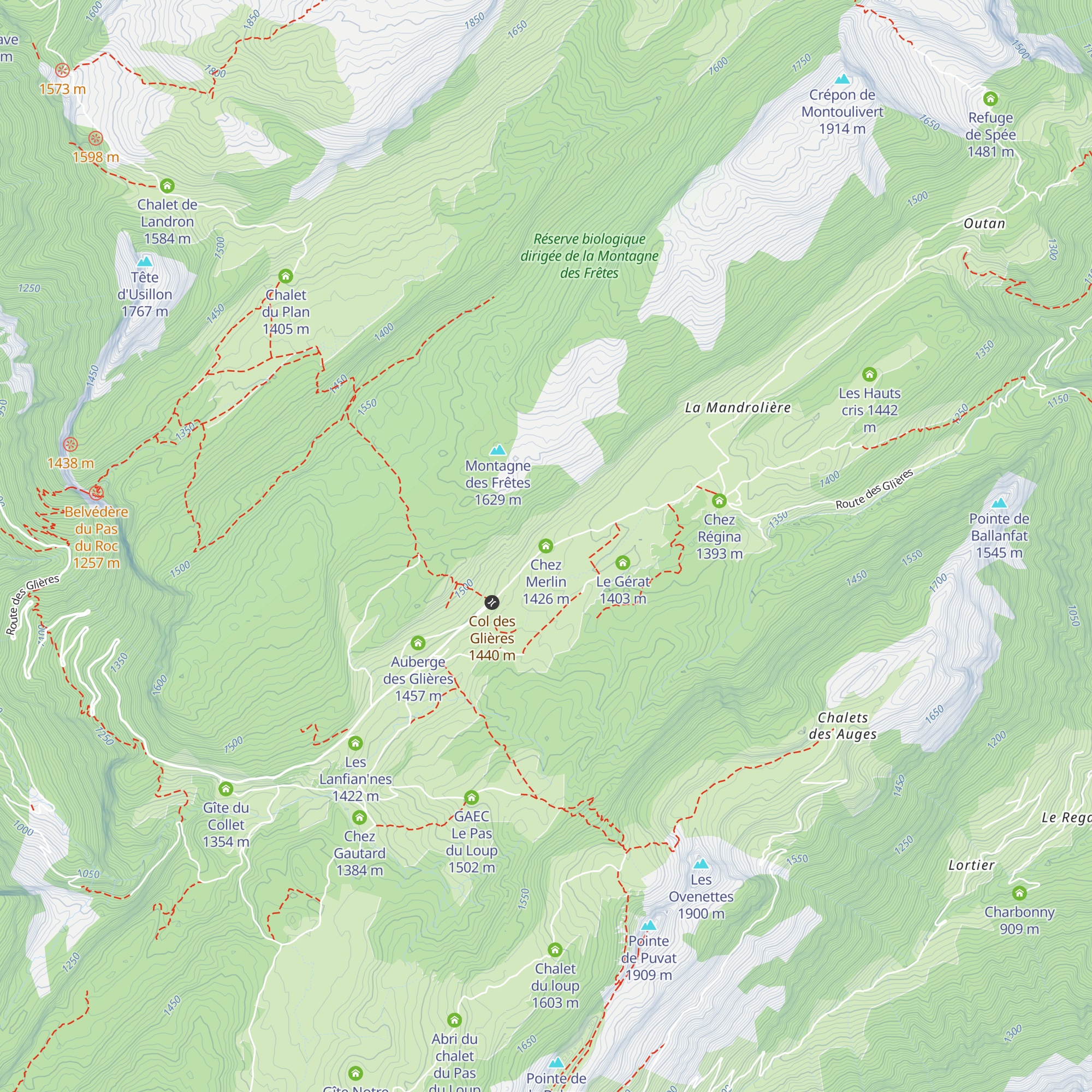 Chez Merlin map