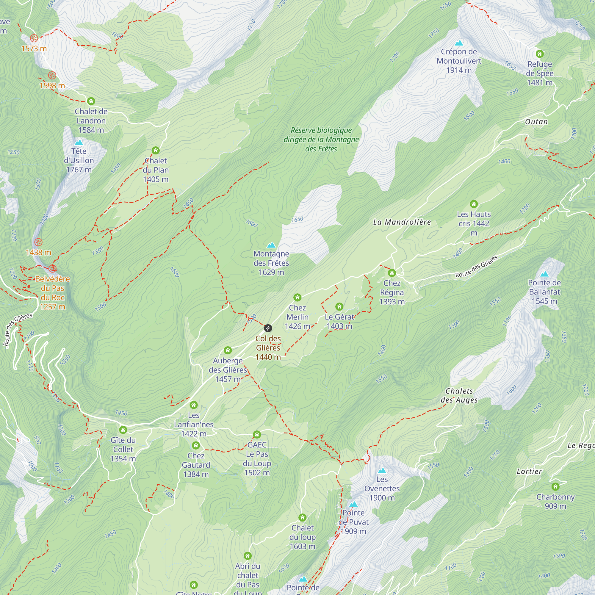 Chez Merlin map