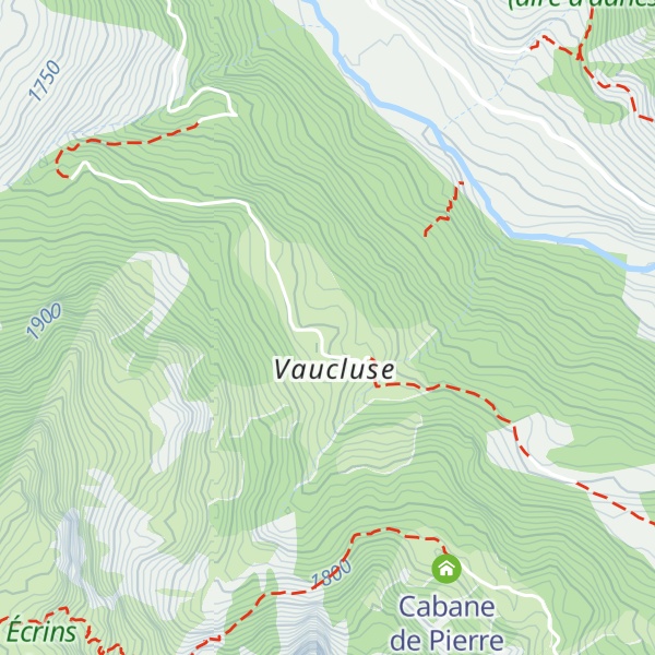Map of Les Casses