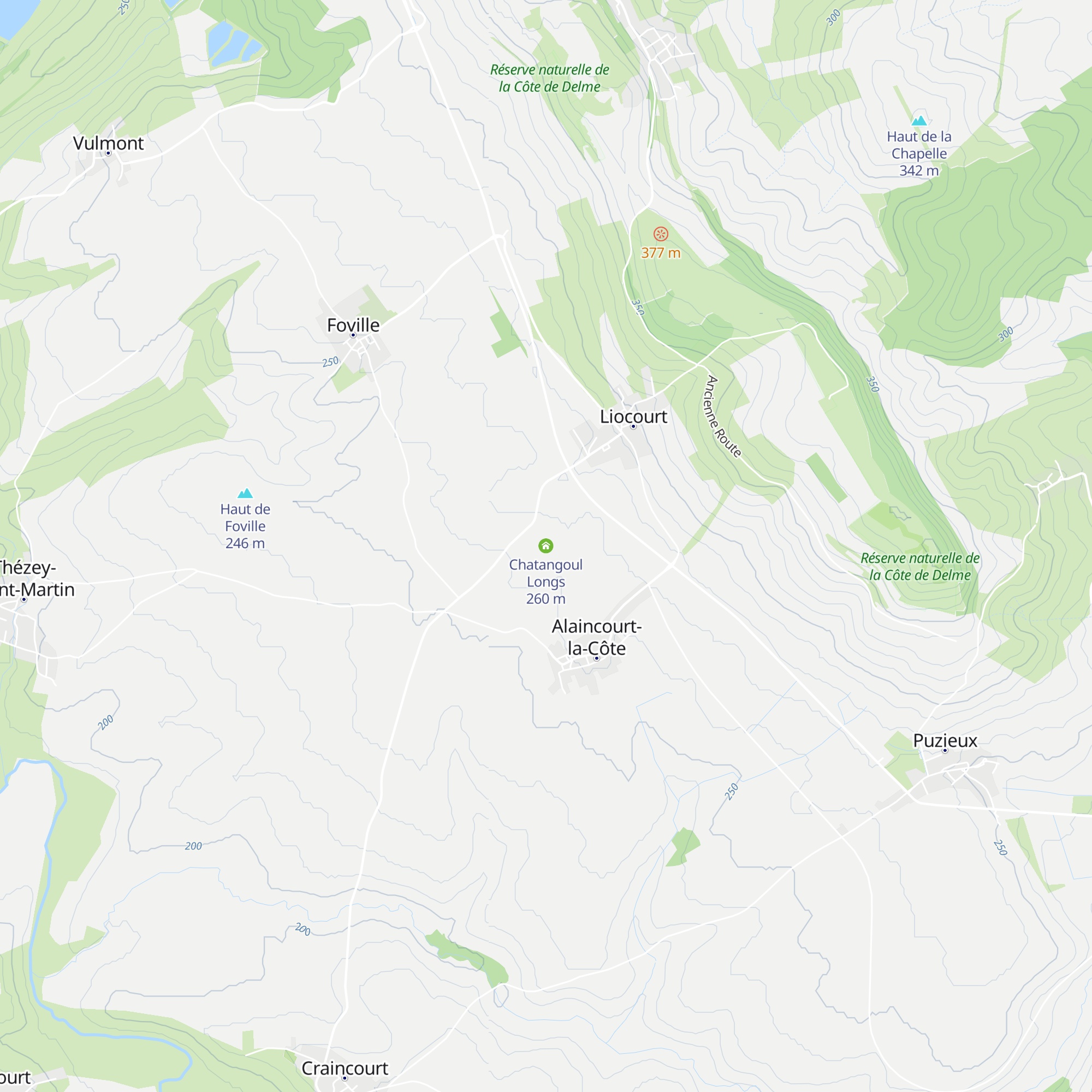 Chatangoul Longs map