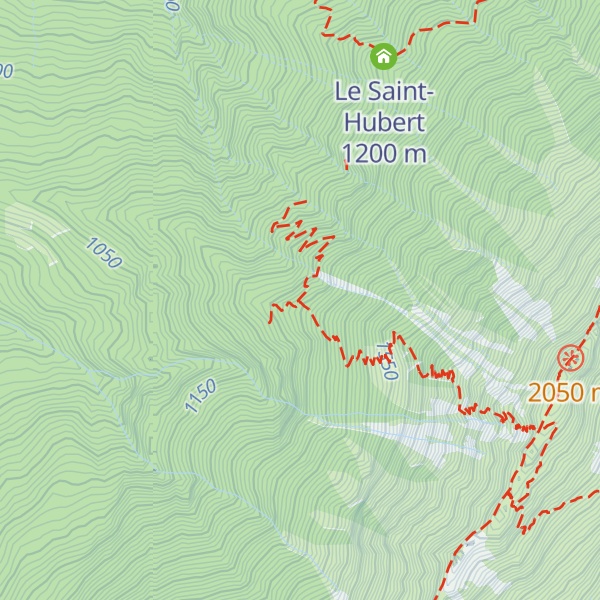 Map of Cabane des Gardes