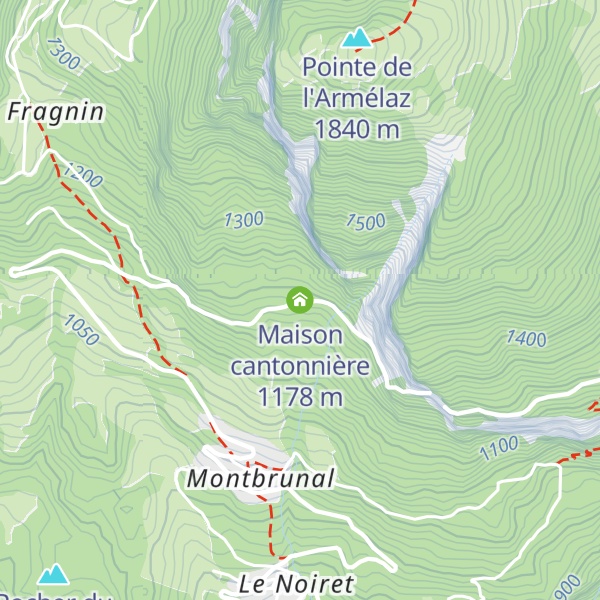 Map of Maison cantonnière