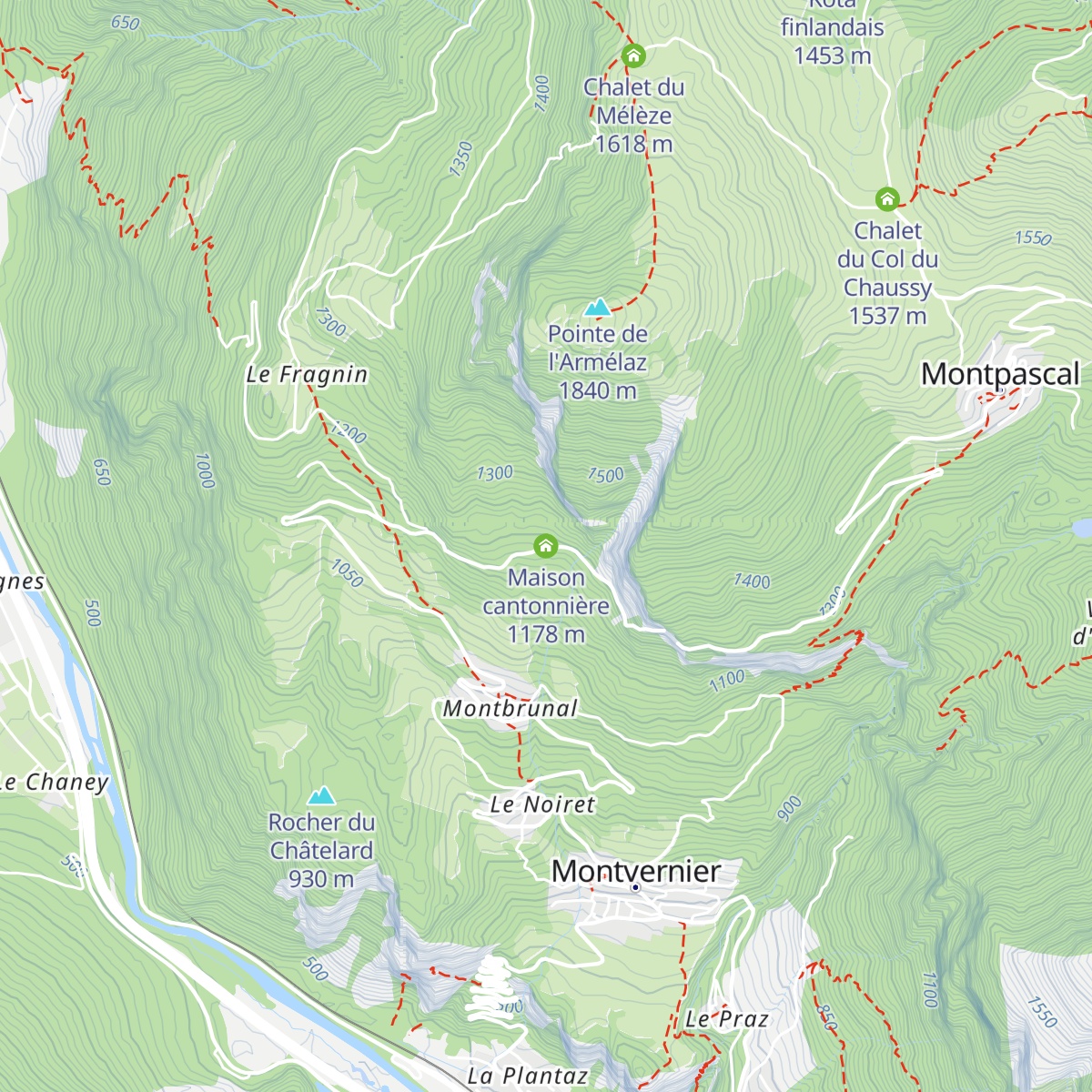 Maison cantonnière map
