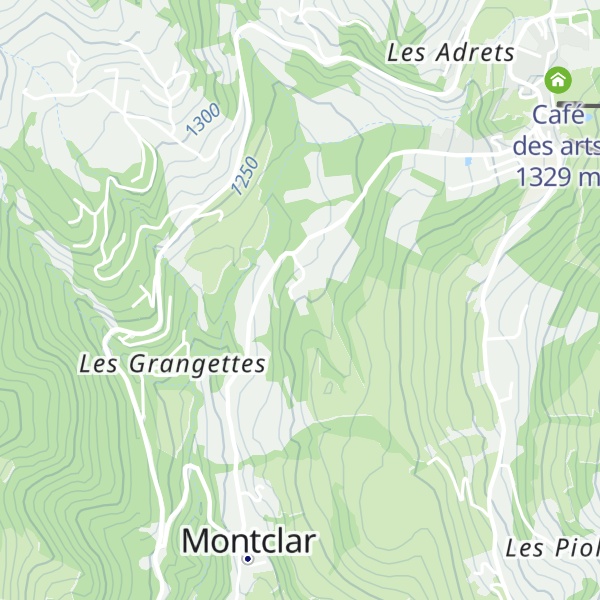 Map of Domaine de l'Adoux
