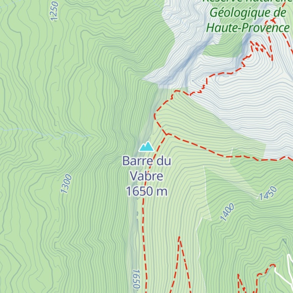 Map of Barre du Vabre