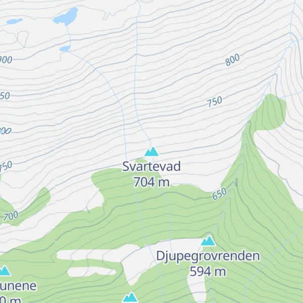 Map of Svartevad