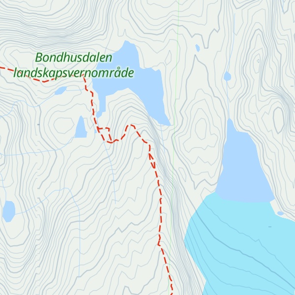 Map of Breidablikk