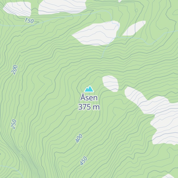 Map of Åsen