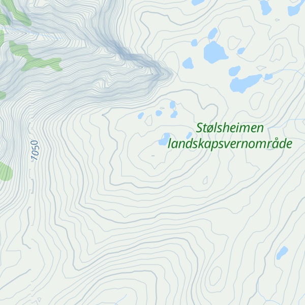 Map of Fagerdalsnipi