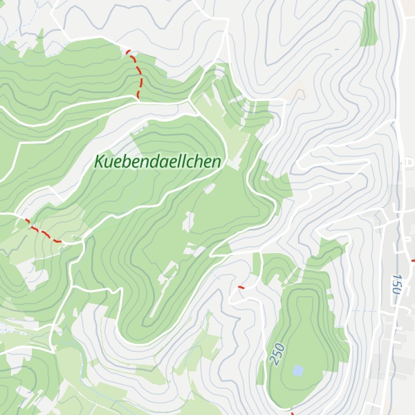 Map of Hommelsberg