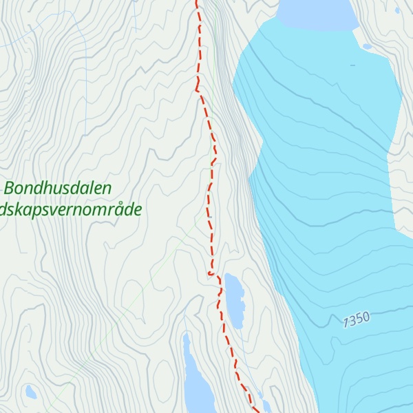 Map of Fonnanuten