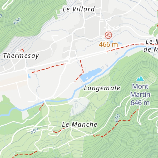 Map of Le Chalet du Lac