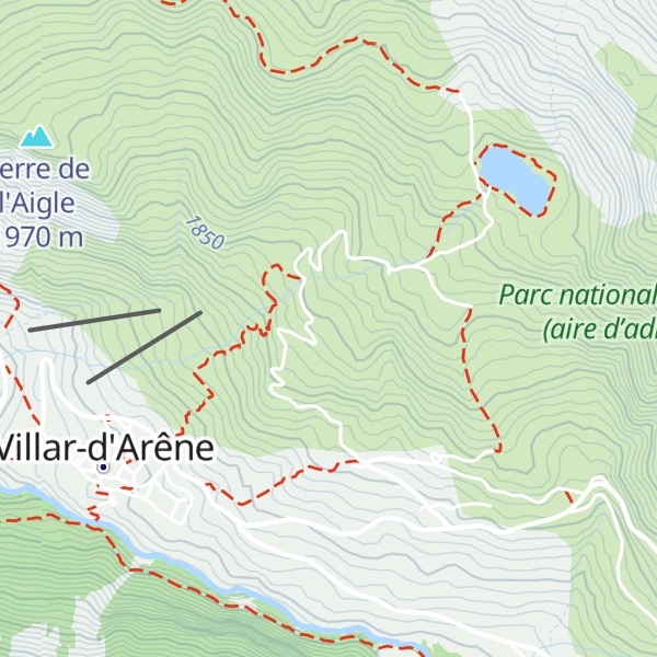 Map of Le Chalet