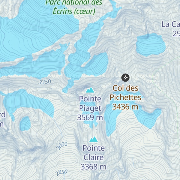 Map of Pointe Piaget