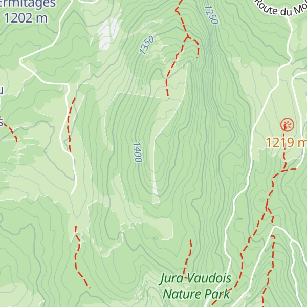 Map of Haut du Mollendruz