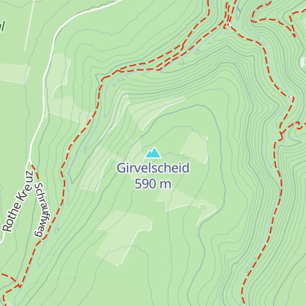 Map of Girvelscheid