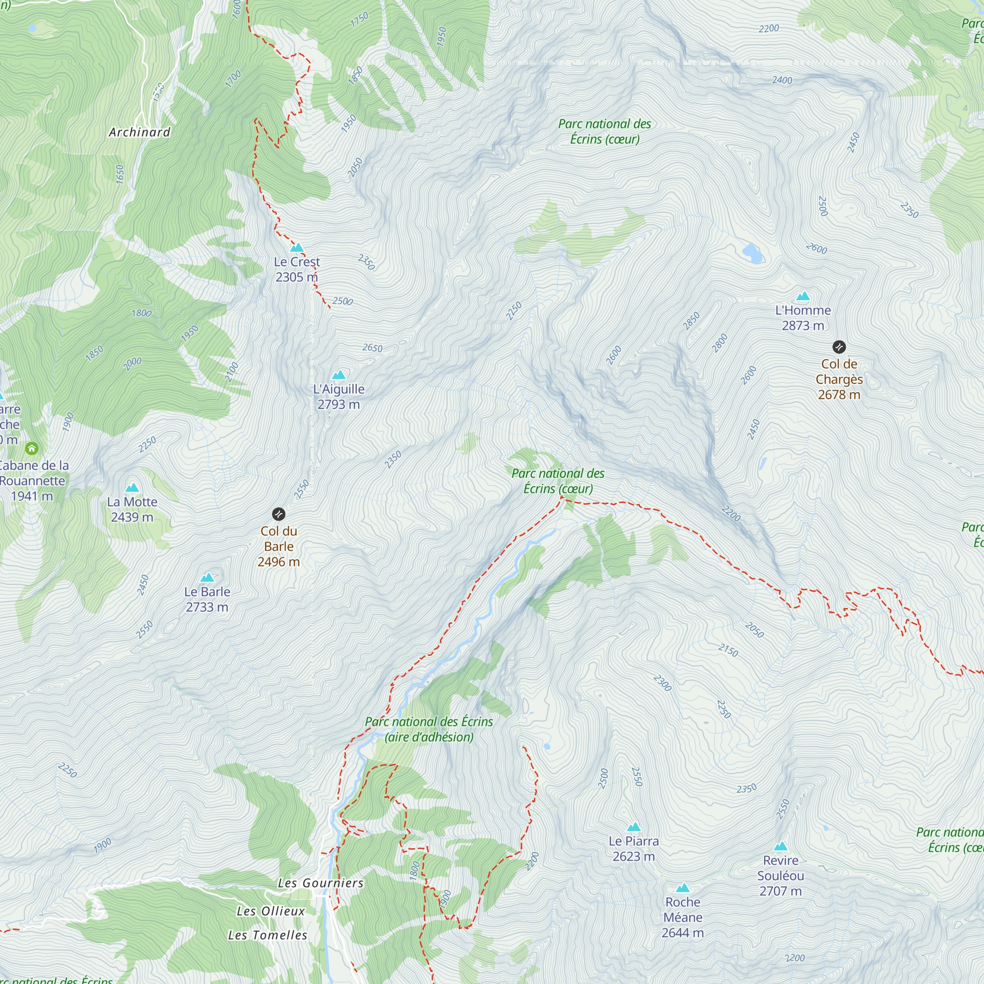 Nouvelle Cabane de la Vieille Selle map