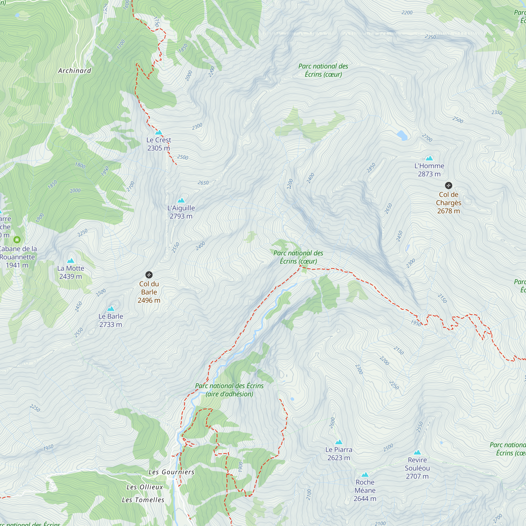 Nouvelle Cabane de la Vieille Selle map