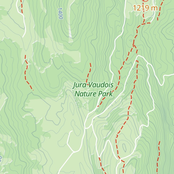 Map of Refuge du jura club cossonay