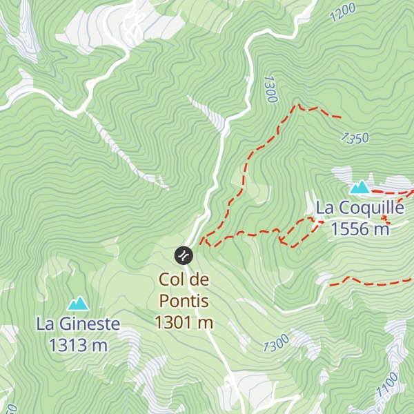 Map of Cabane du cantonnier