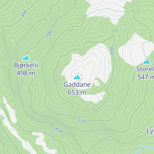 Map of Gaddane