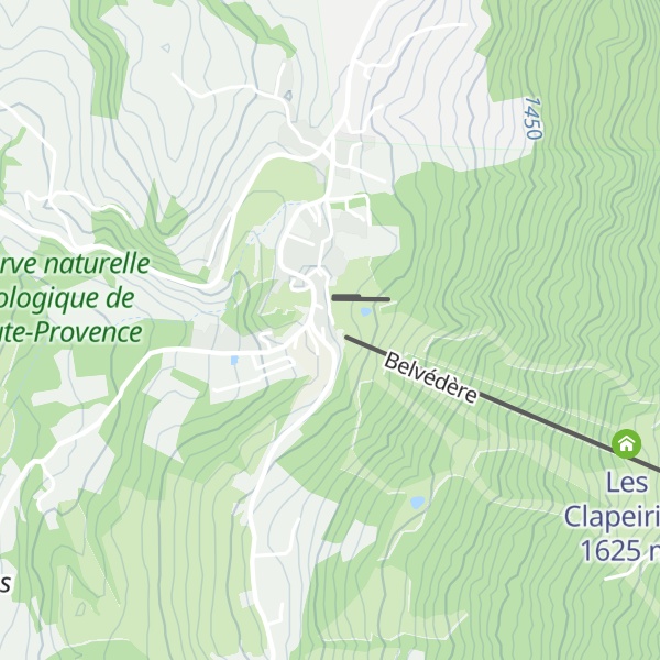 Map of Clos mandarin