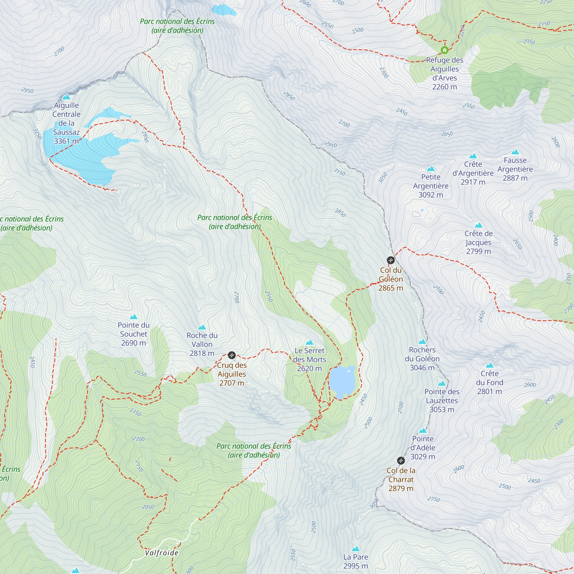 Ex-Refuge Carraud map