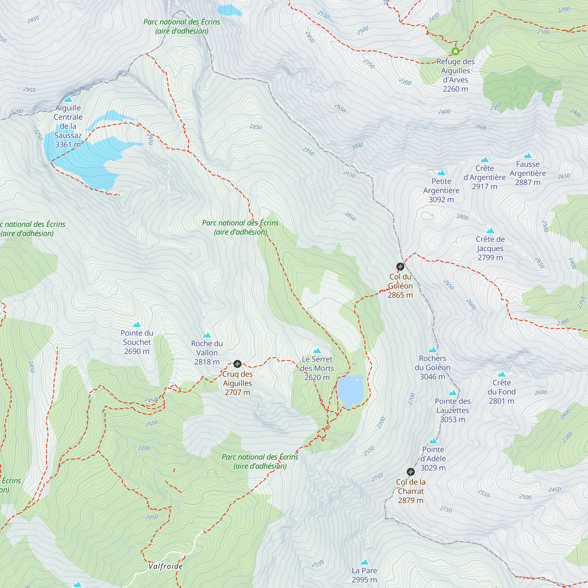 Ex-Refuge Carraud map