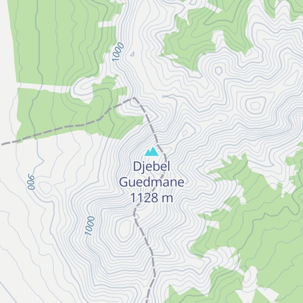 Map of Djebel Guedmane