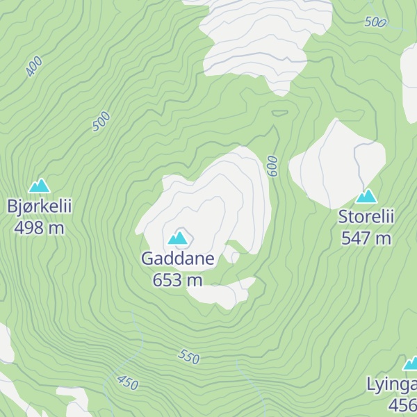 Map of Rundhaugen