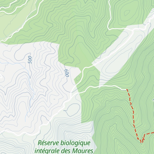 Map of Montagne du Faucon