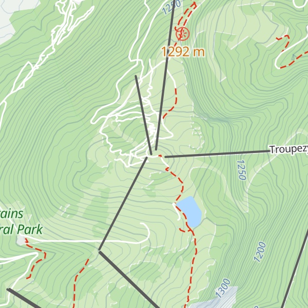 Map of Le Morond