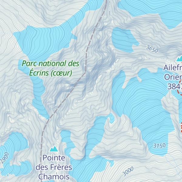 Map of L'Ailefroide