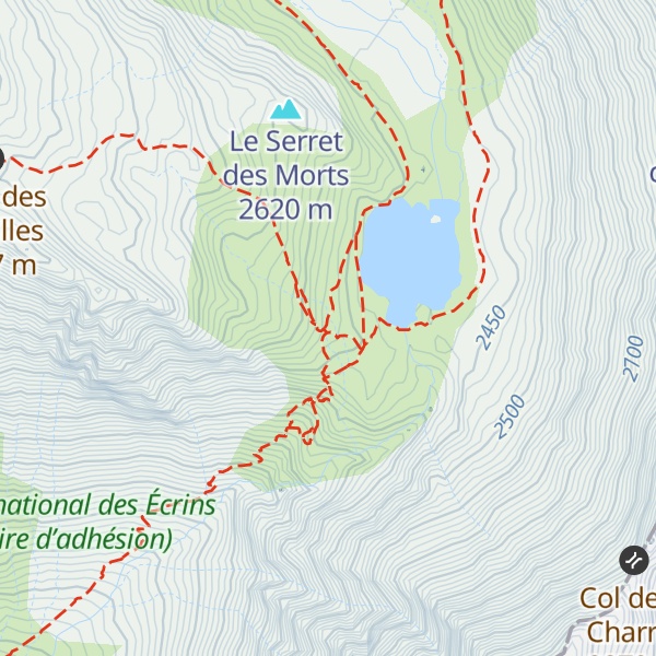Map of Refuge du Goléon