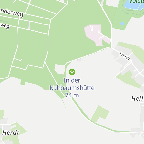 Map of In der Kuhbaumshütte