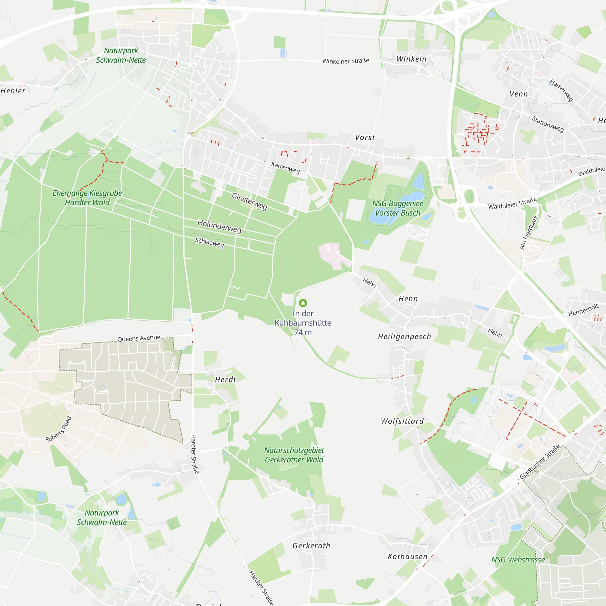 In der Kuhbaumshütte map