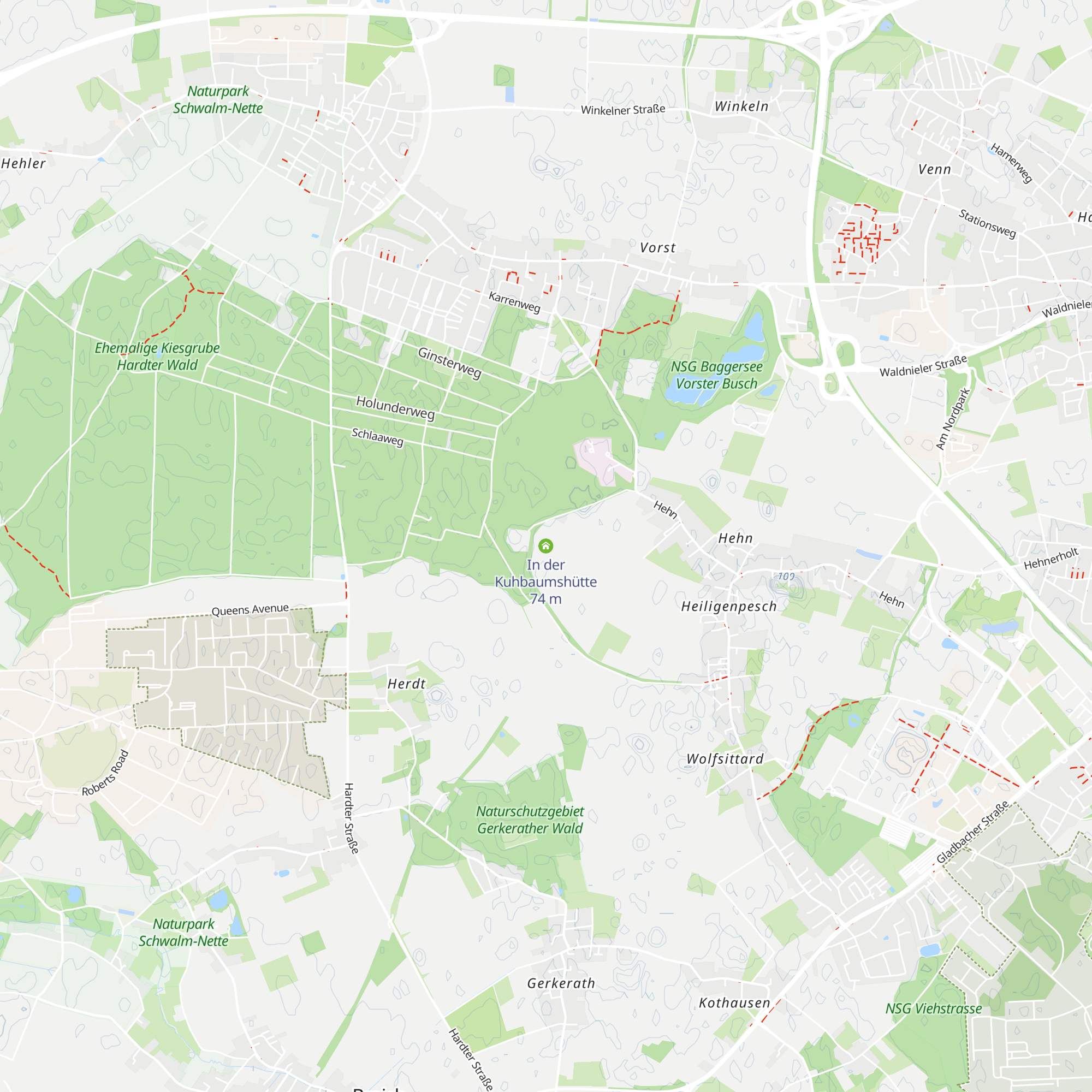 In der Kuhbaumshütte map