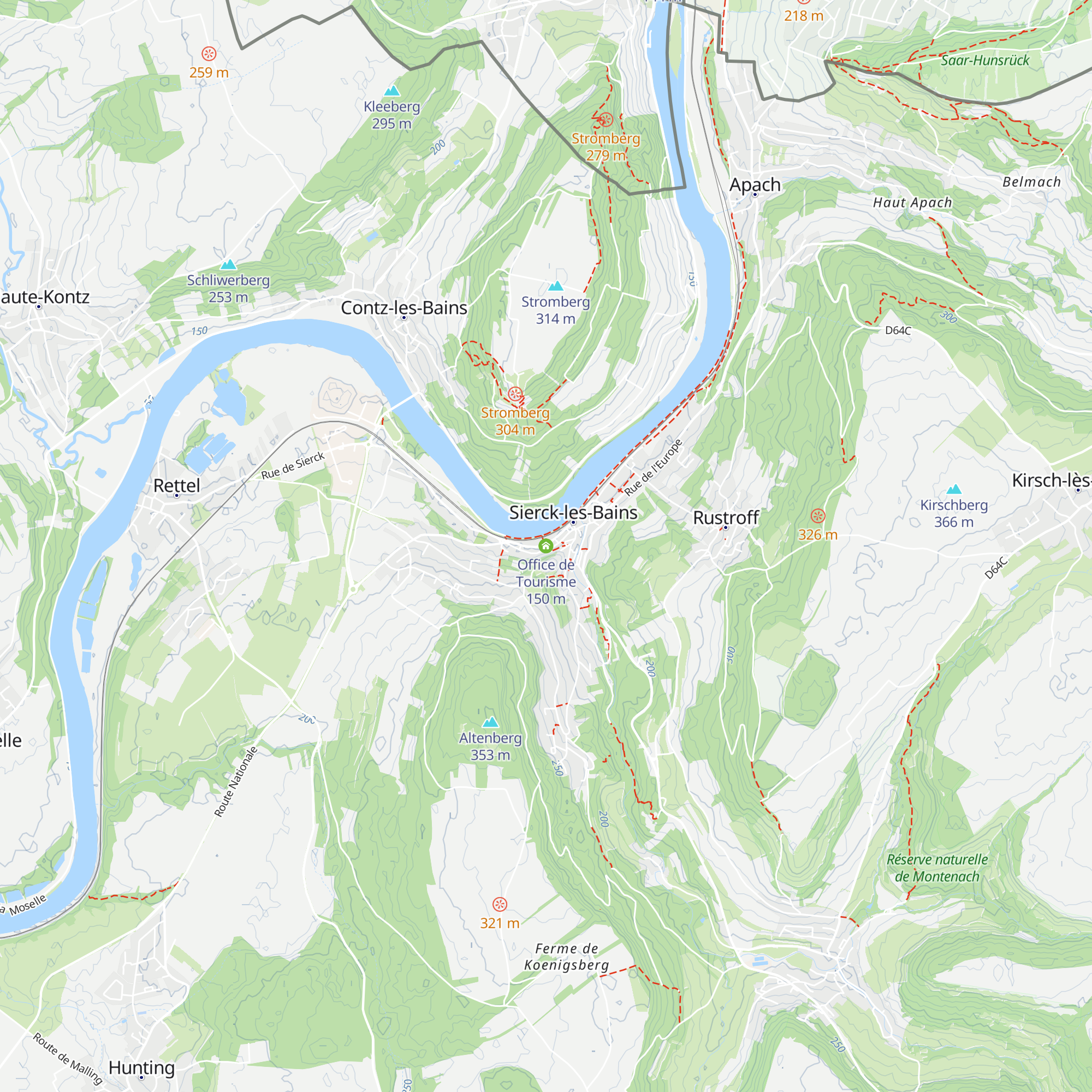 Office de Tourisme map