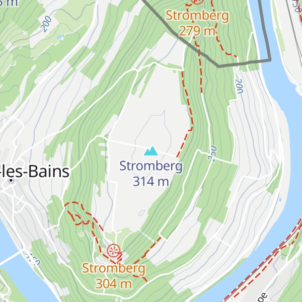 Map of Stromberg