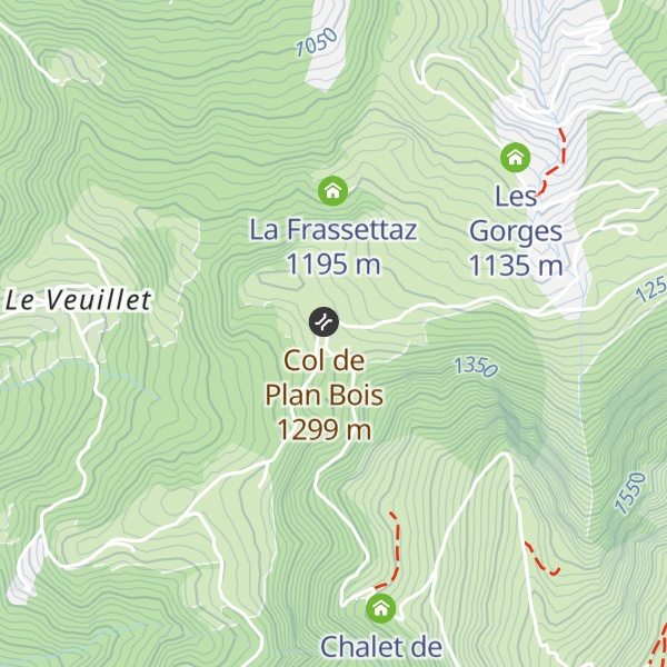 Map of Auberge de Plan Bois