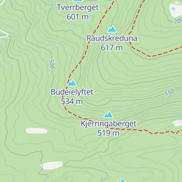 Map of Slurvingane