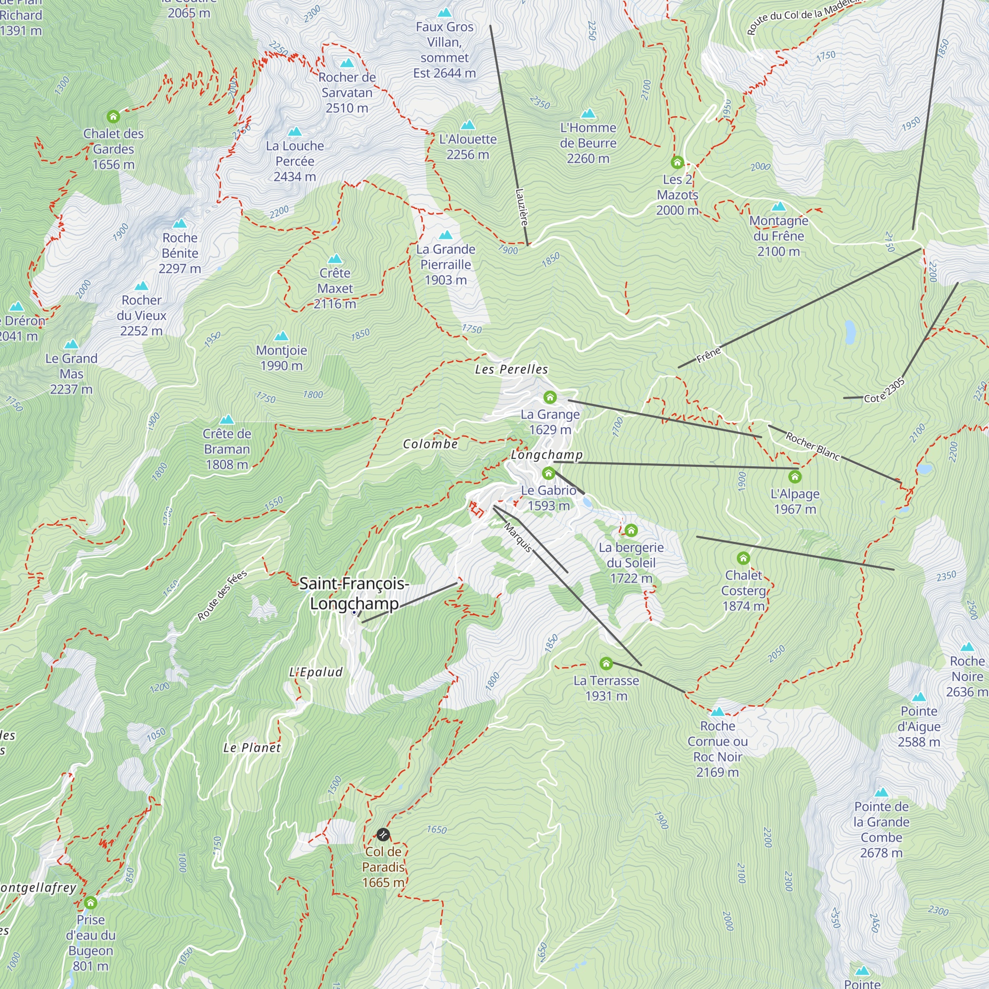 L'alambix map