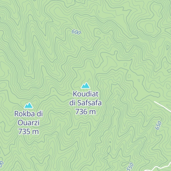 Map of Koudiat di Safsafa