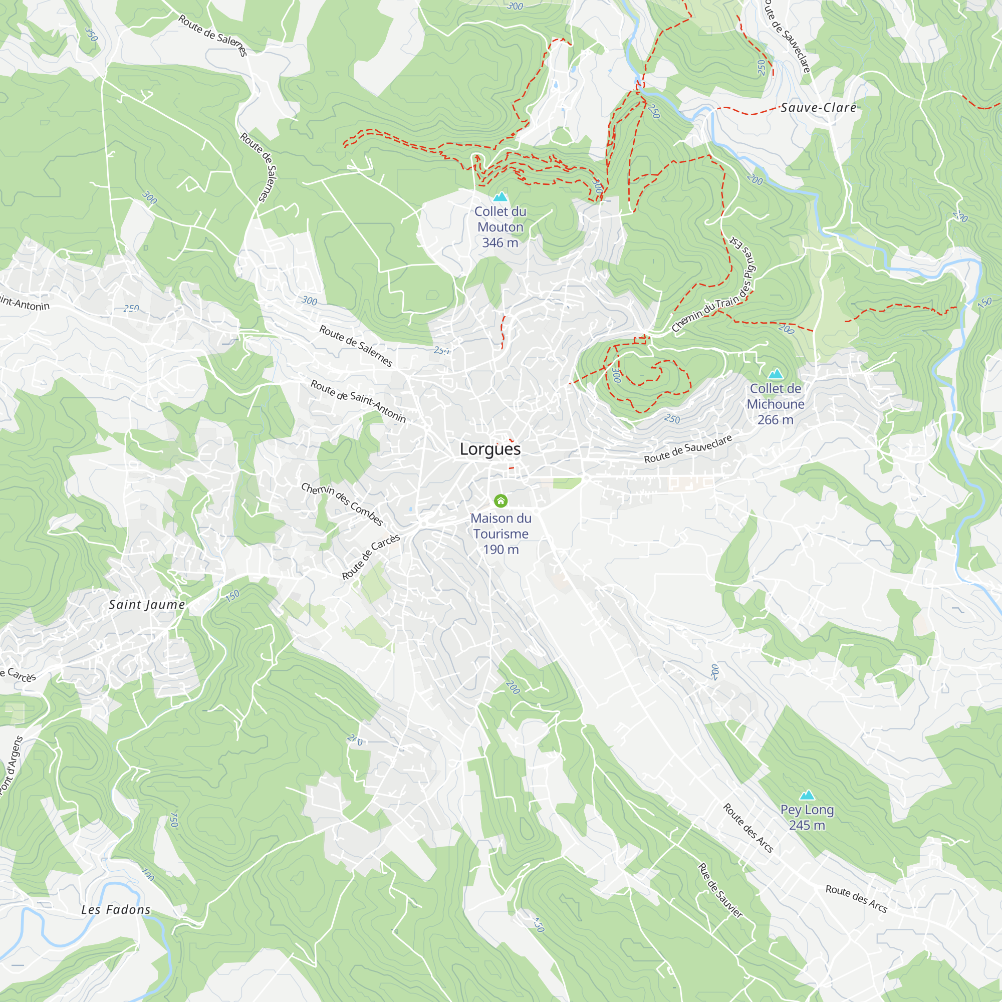 Maison du Tourisme map